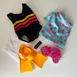 American Girl Vintage Beach Swim Outfit